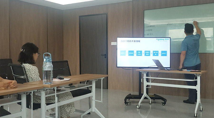 強化知識 提升技能！金環電器開展衣物烘干機產品知識培訓
