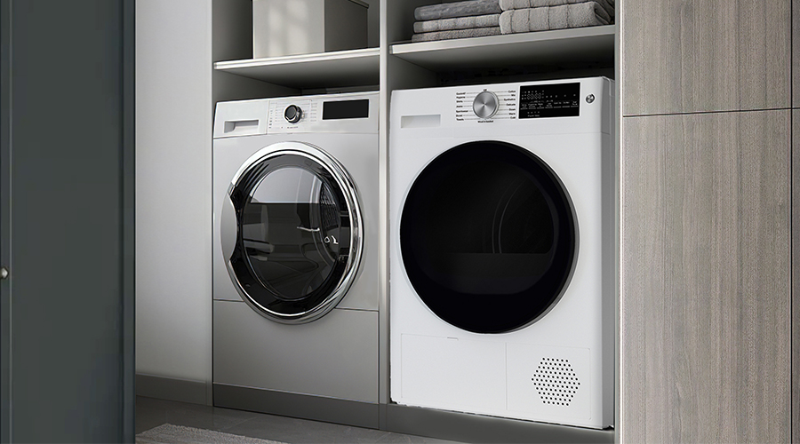 金環電器的滾筒干衣機如何滿足公寓、酒店和民宿對靜音、高效和空間優化的多重需求？