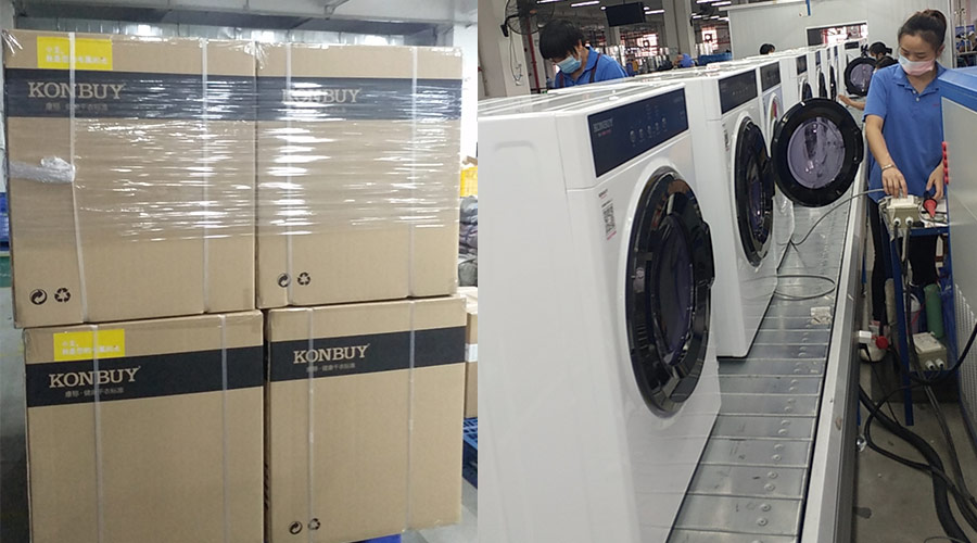 衣物烘干機電商訂單增多！金環電器加急生產不延誤發貨