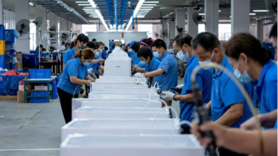 滾筒干衣機代工產量需要適存環境，滿足產量生產